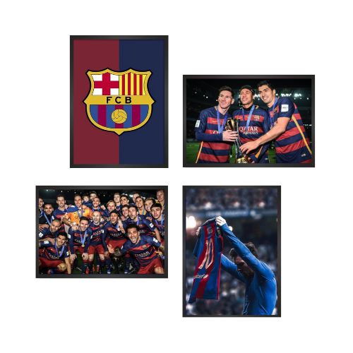 FC Barca Picture Frames (Set of 4)