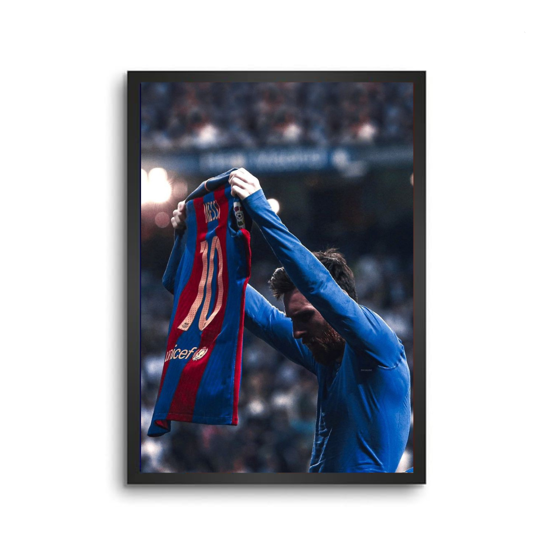 Messi Grandma Celebration Frame